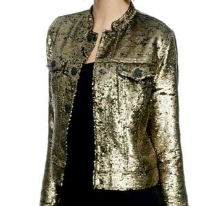 True Religion SEQUIN DUSTY WOMENS JACKET